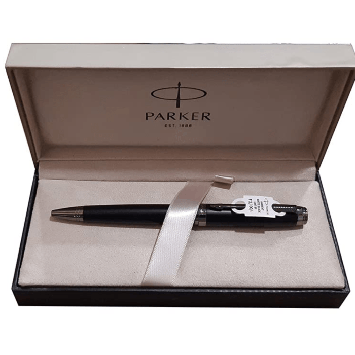 PARKER AMBIENT MATTE BLACK GMT BALLPOINT PEN