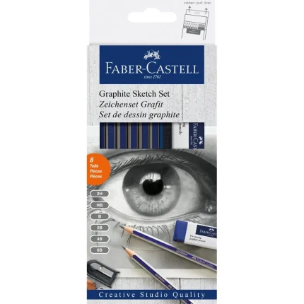 Faber Castell Goldfaber Sketch set graphite set of 8