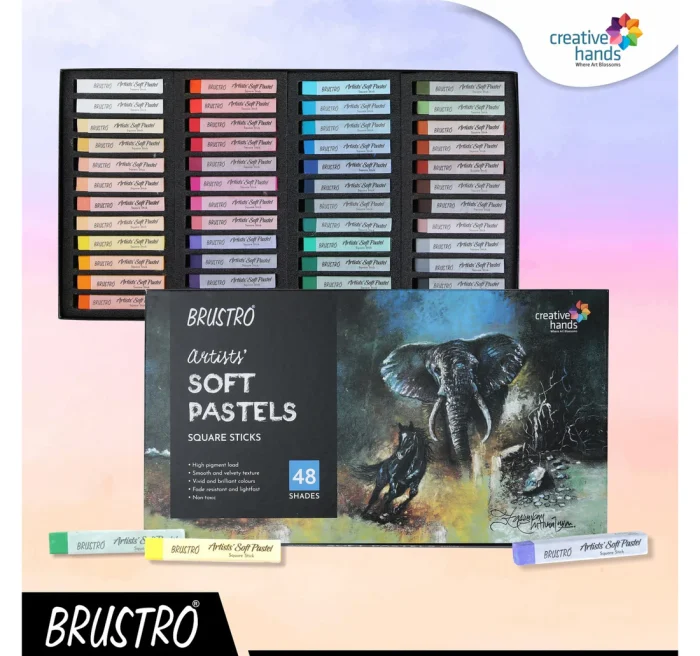 Brustro Artists Soft Pastels Set of 48