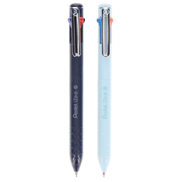Pentel iZee 4 Colour in 1 Ball Point Pen 0.7mm & 1.0mm