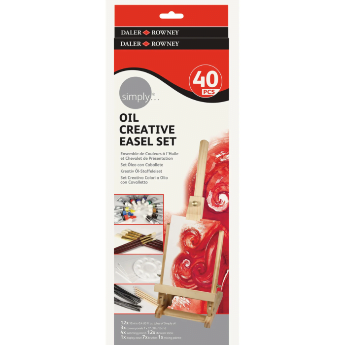 Daler-Rowney Simply Oil Create Easel Set