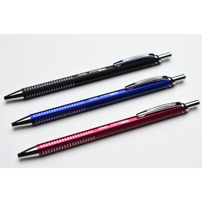 Pentel Energel Metal Lite Gel Roller Pen 0.7 MM