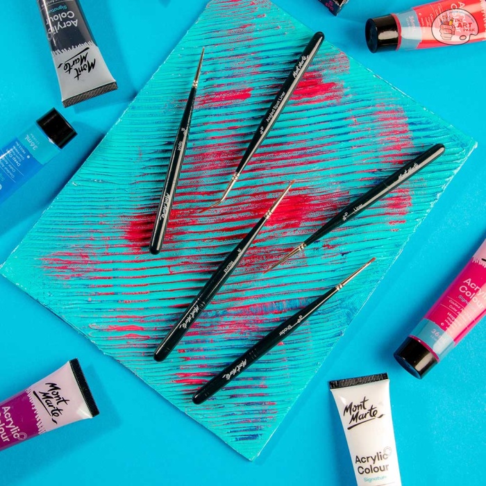 MONT MARTE Mini Detail Brushes Signature 5pc