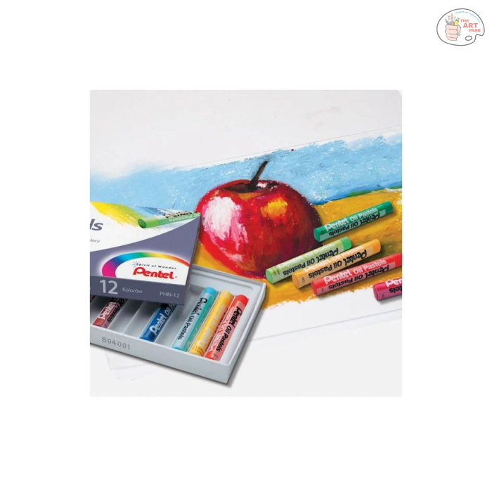 PENTEL ARTS OIL PASTEL SET - 25 ASSORTED COLOURS