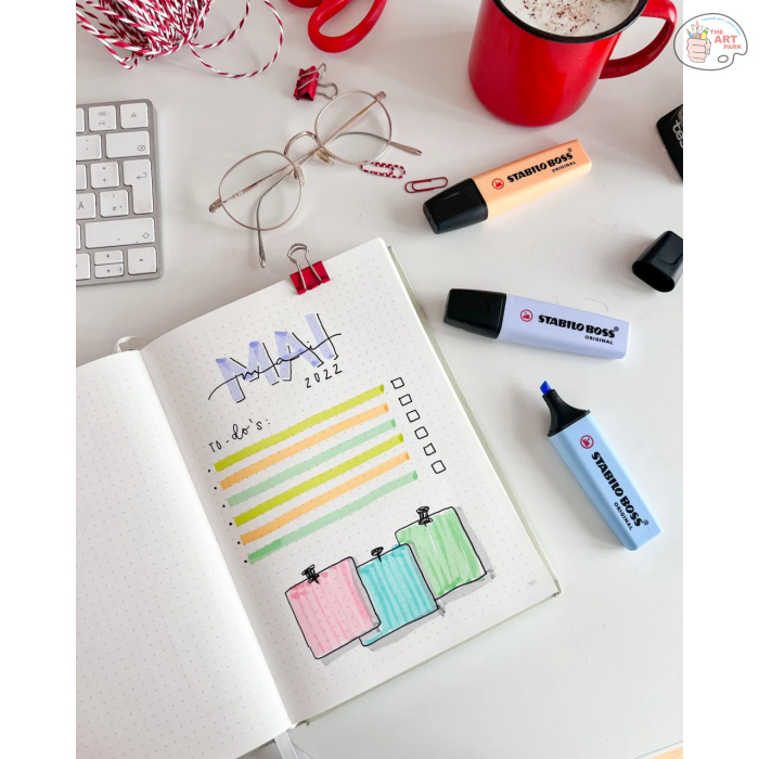 Highlighter STABILO BOSS ORIGINAL Pastel - MELLOW CORAL RED 140