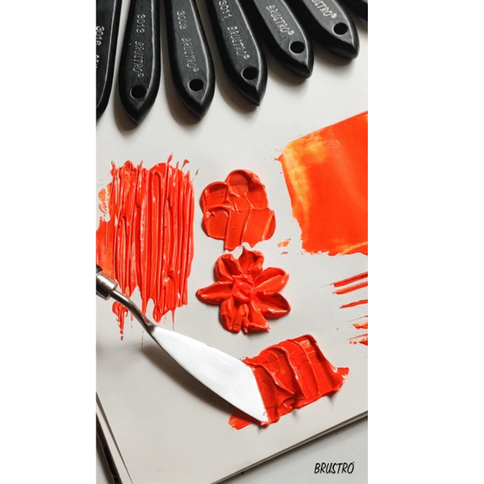 BRUSTRO Artists’ Palette Knife (Set of 5)