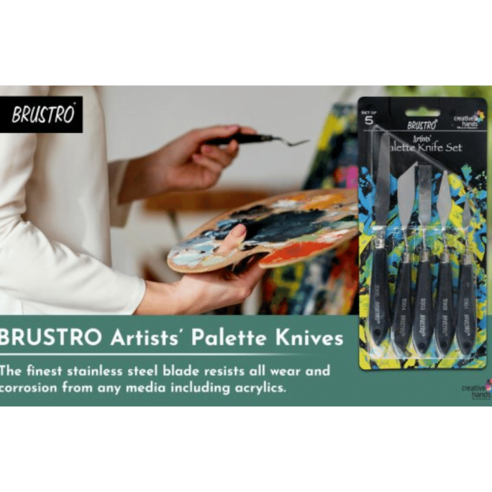 BRUSTRO Artists’ Palette Knife (Set of 5)
