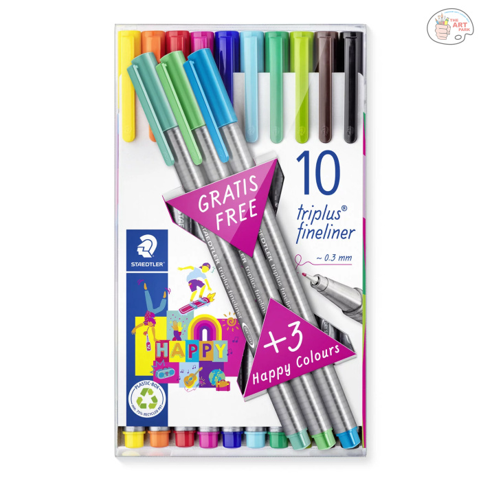Staedtler triplus fineliner (10+3) 334