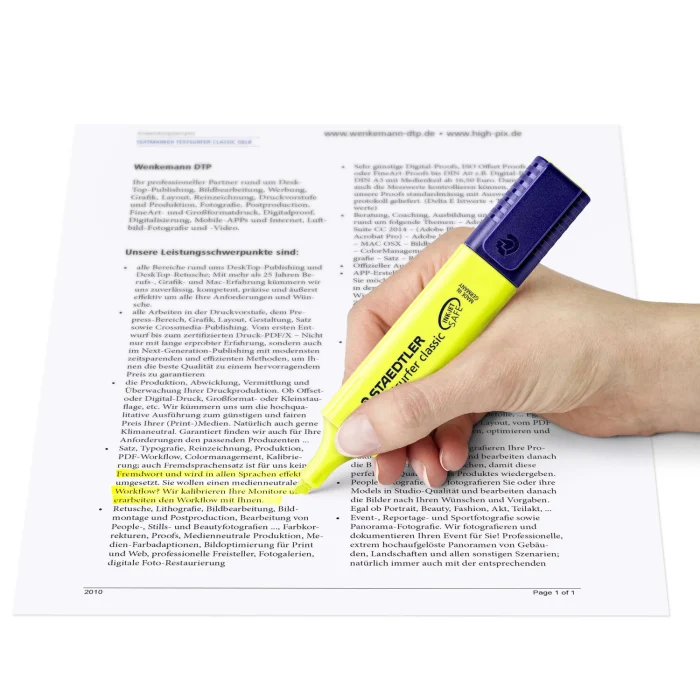 Staedtler Textsurfer classic 364 Highlighter 6psc with free gift