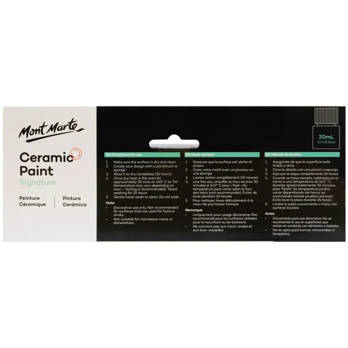 MONT MARTE Ceramic Paint Signature 6pc x 20ml (0.7 US fl.oz)