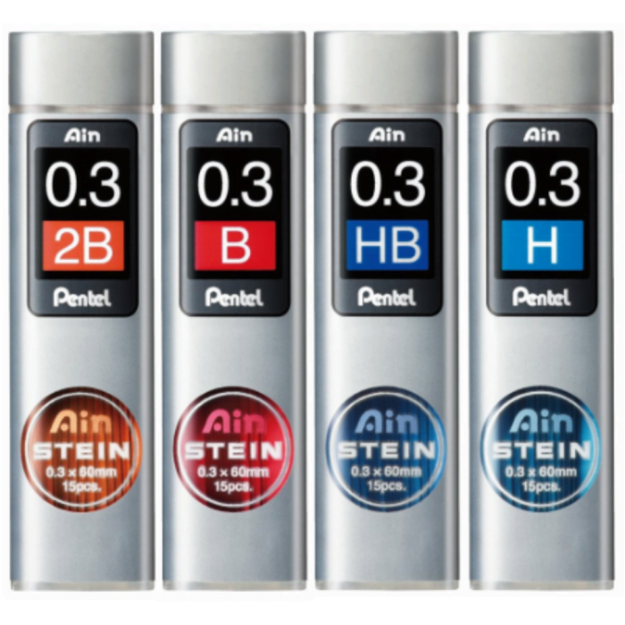 Pentel Ain Stein Mechanical Pencil Lead 0.3mm