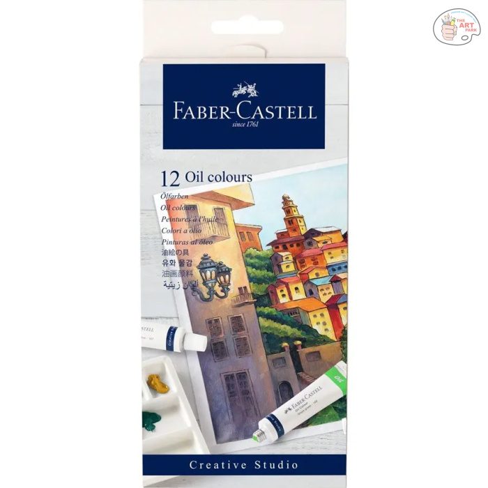 FABER CASTELL OIL COLOUR 12N X20ML