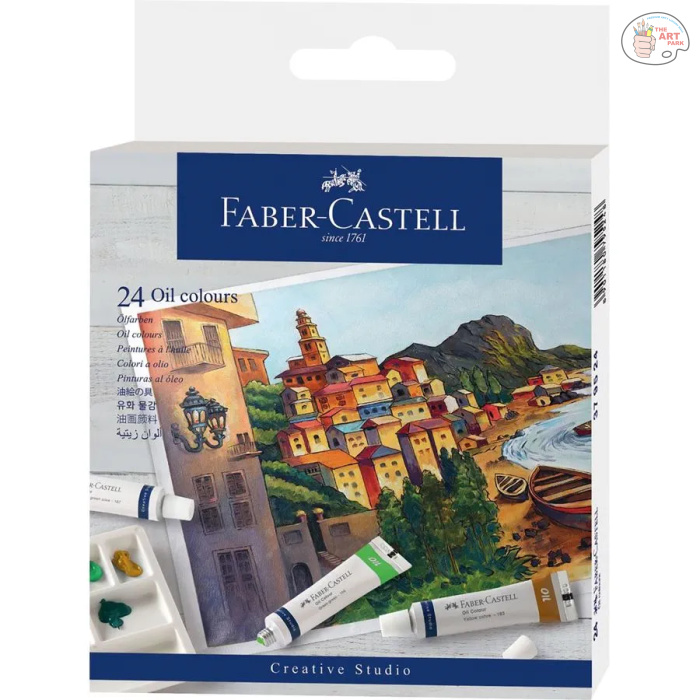 FABER CASTELL OIL COLOUR CREATIVE STUDIO 24N X 9ML