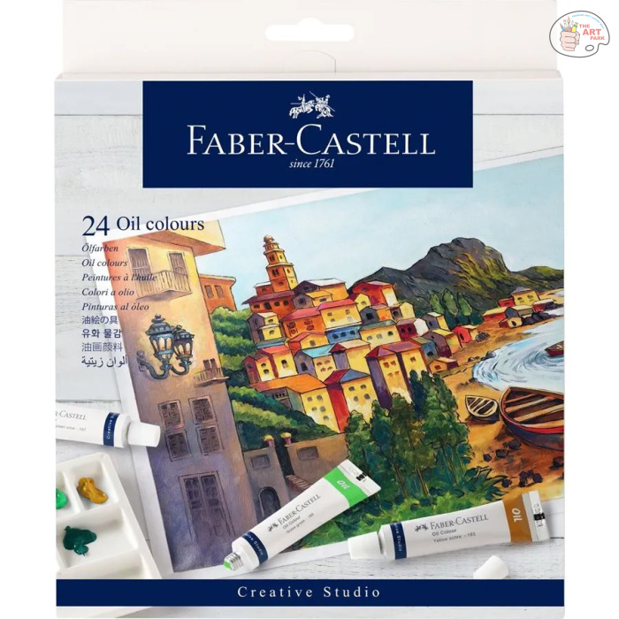 FABER CASTELL OIL COLOUR CREATIVE STUDIO 24N X 9ML