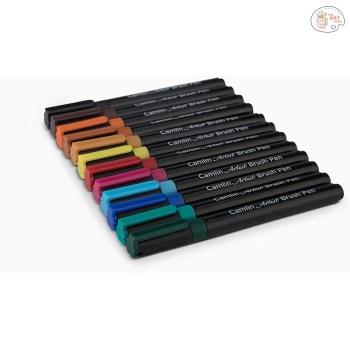 Camlin Artist Brush Pen -12 Shades