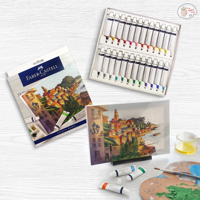 FABER CASTELL OIL COLOUR CREATIVE STUDIO 24N X 9ML