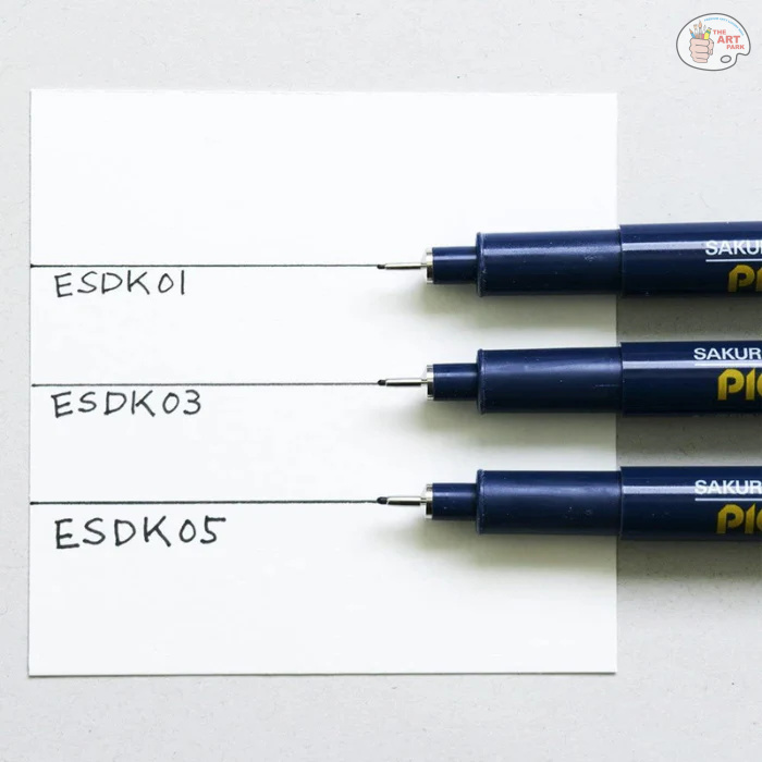 Sakura Pigma Micron Pen - ESDK - Black Sets
